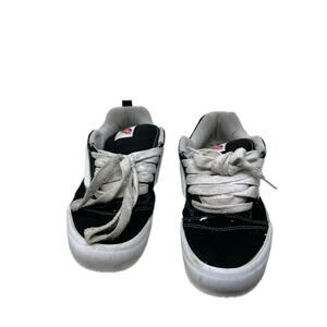 VANS Knu Skool Chubby Low Tops Black Sneakers Mens 12